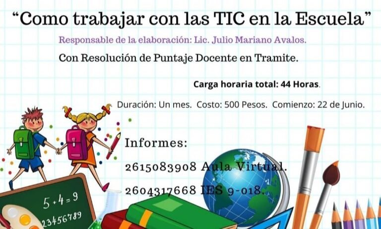 CÓMO TRABAJAR CON LAS TICS EN LA ESCUELA