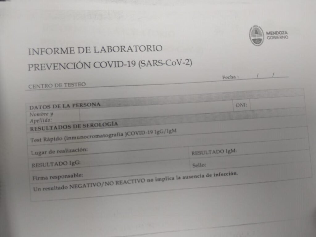 Coronavirus test2