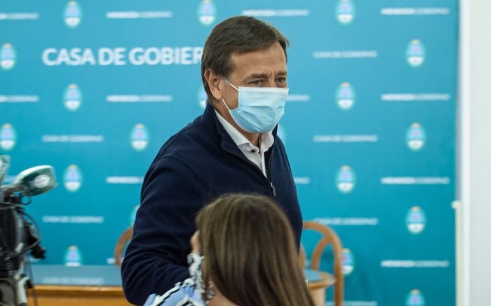 EL GOBERNADOR SE REALIZÓ EL TEST Y DIO NEGATIVO PARA CORONAVIRUS