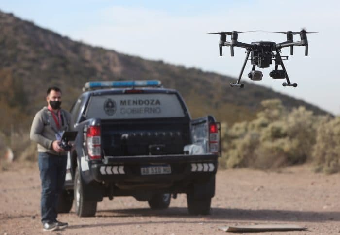 COMENZÓ LA “ERA DEL DRONE” EN LA POLICÍA DE MENDOZA