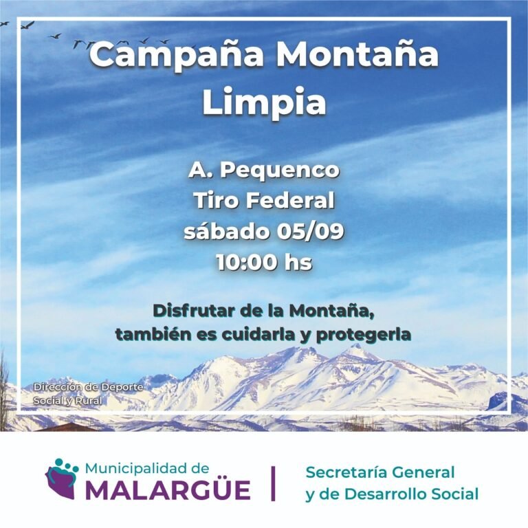 INVITAN A LIMPIAR EL CIRCUITO LAS CANTERAS