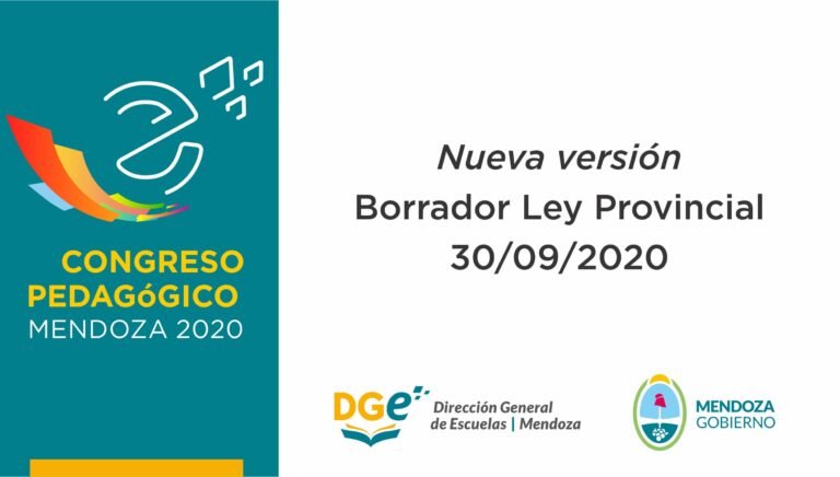 EL BORRADOR DE LA LEY DE EDUCACIÓN TIENE UNA NUEVA VERSIÓN