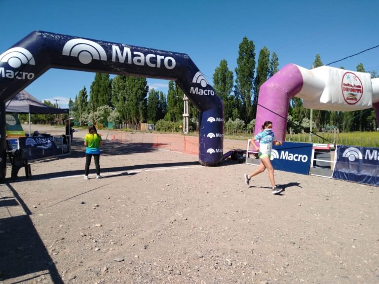 Malargüe ciudad runner se prepara para una carrera en Los Molles