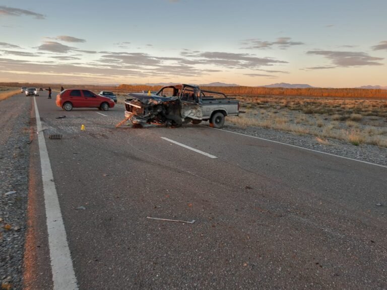 Accidente en ruta 40 norte