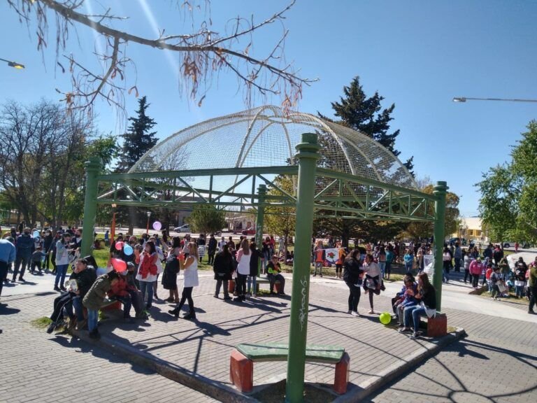 Sendas culturales en plaza Belgrano