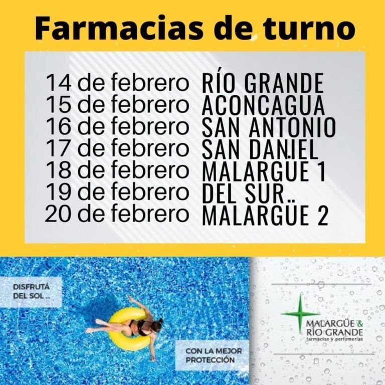 Farmacias de turno