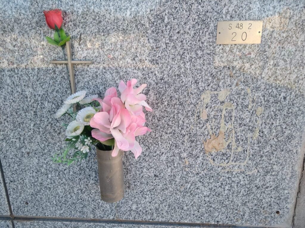 placa cementerio