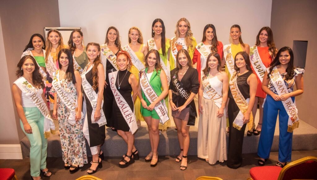 Ingrid II inició convivencia de candidatas a reina nacional de la Vendimia 2023 5 candidatas reina nacional de la vendimia 2023