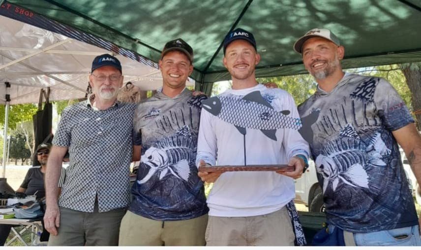 Malargüinos ganaron campeonato de lanzamiento con mosca 9 pesca 1