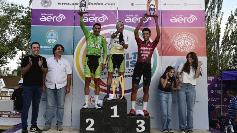 Vuelta ciclística de Mendoza hoy por las calles de Malargüe
