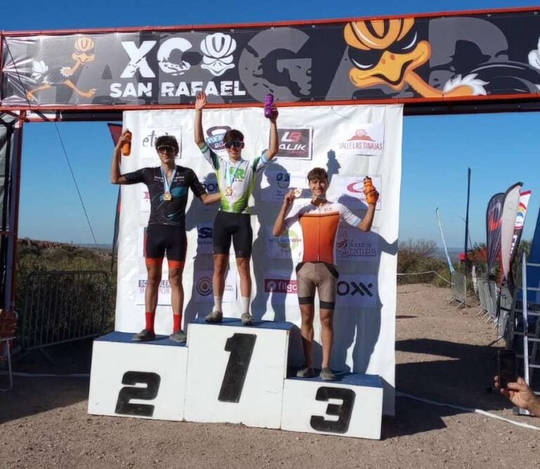 Marcos Salcedo corrió el XCO San Rafael