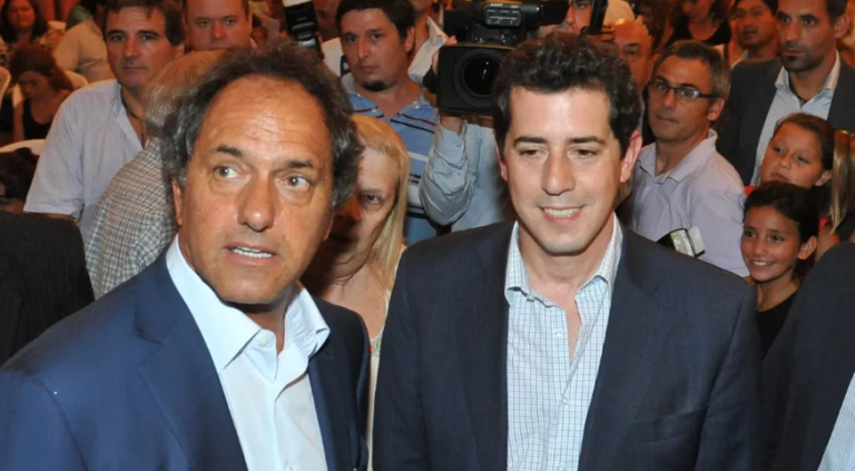 Scioli y De Pedro van por la candidatura presidencial en Unión por la Patria