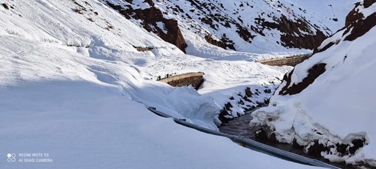 La ruta a Paso Pehuenche está así