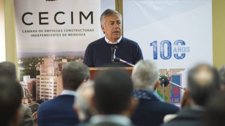 Cornejo destinaría fondos de Portezuelo  a obras hídricas