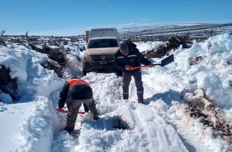 Advierten a crianceros y pobladores por nevadas
