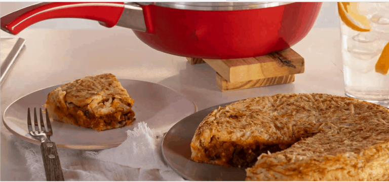 La receta del sábado, hoy tortilla rellena de carne