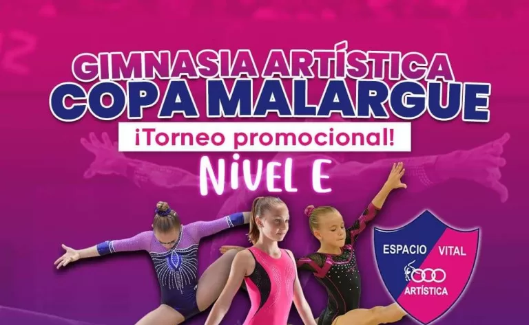 Torneo de gimnasia artística en Malargüe
