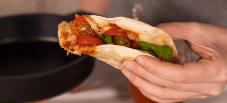 Receta del sábado, hoy Pizza taco