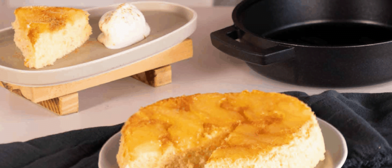 La receta del sábado, Tarta invertida de ananá