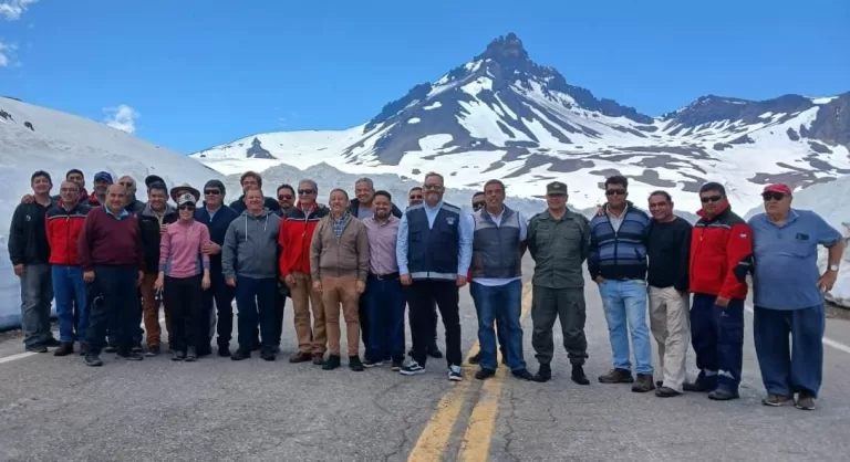 Argentina despejó ruta a Paso Pehuenche