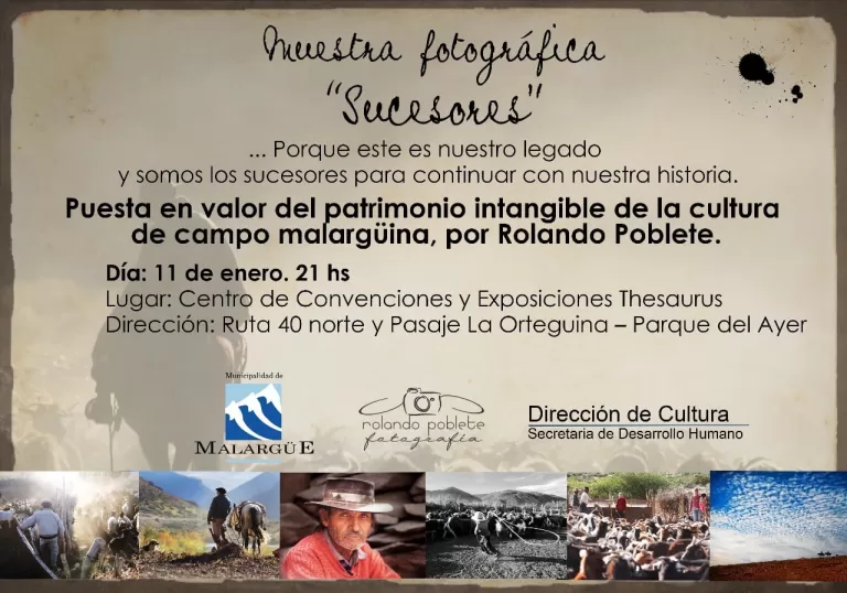 Rolando Poblete presenta “Sucesores” y “Veranadores”