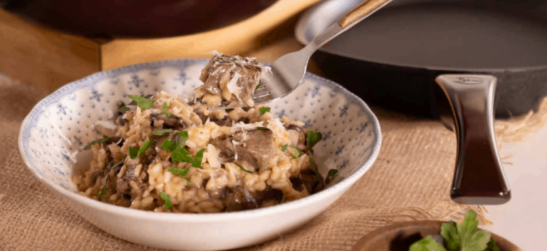 La receta del sábado, risotto de carne y hongos