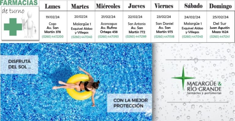 Farmacias de turno