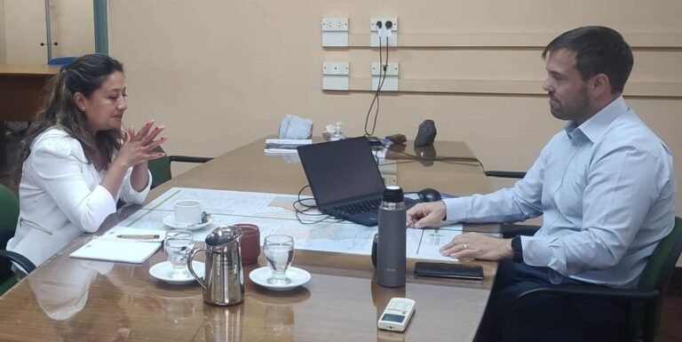 Laferte ratificó apoyo al desarrollo minero en Malargüe