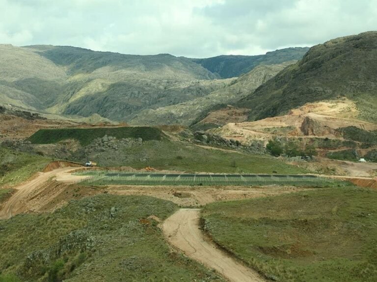 Viñedos sobre residuos de minería