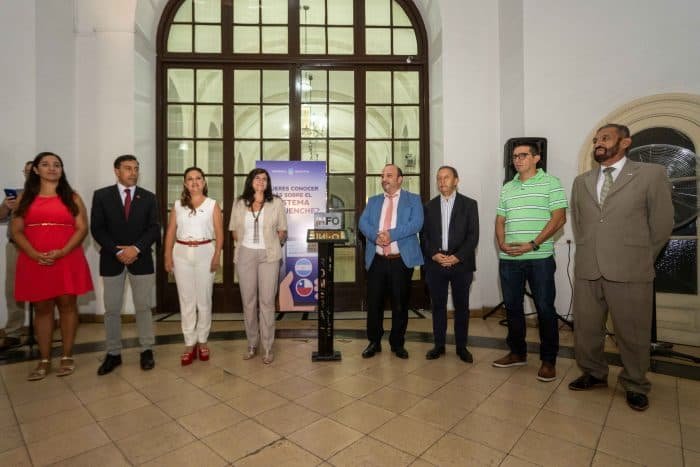 Presentaron en Ciudad de Mendoza tótem de código QR Región Pehuenche