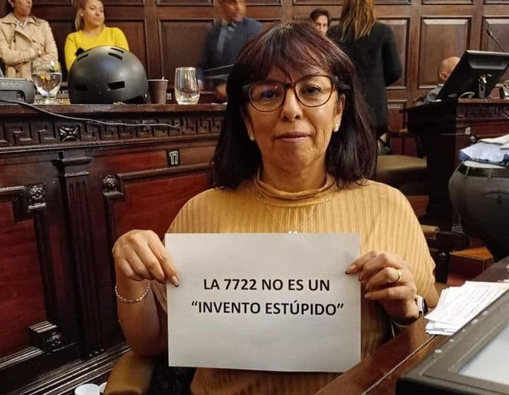 Repudio a declaraciones por Ley 7722 de vicegobernadora Hebe Casado
