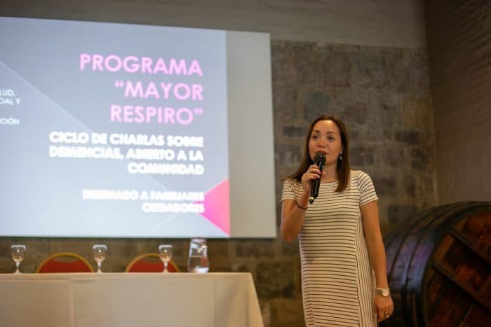 Preinscripción a programa que brinda apoyo a familiares de personas con demencia