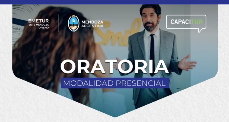 Curso-taller de oratoria en Malargüe