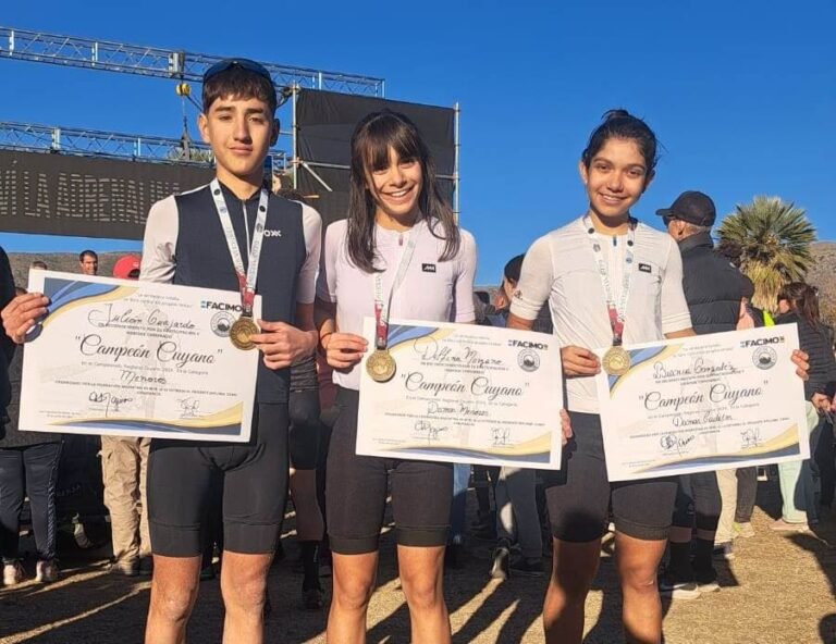 Éxito malargüino en el Campeonato Regional de XCO