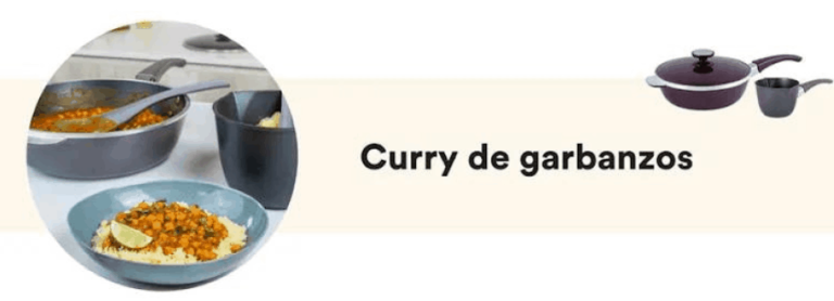 Receta del Sábado: Curry de garbanzos