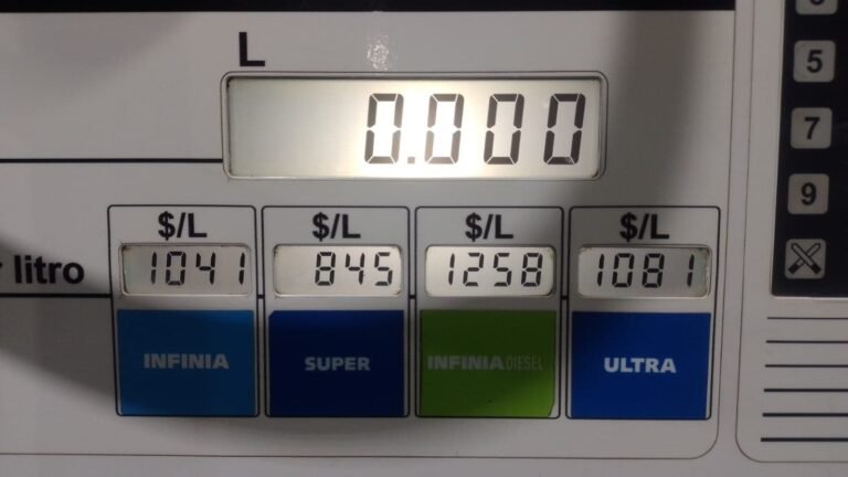 Reducción del precio de los combustibles