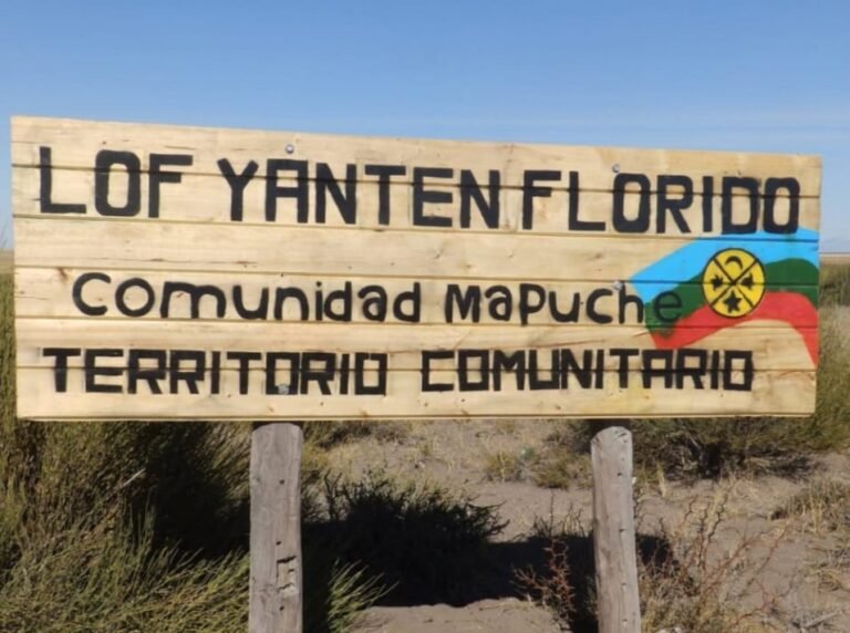 Confirman desalojo contra la comunidad mapuche Lof Yanten Florido en El Sosneado