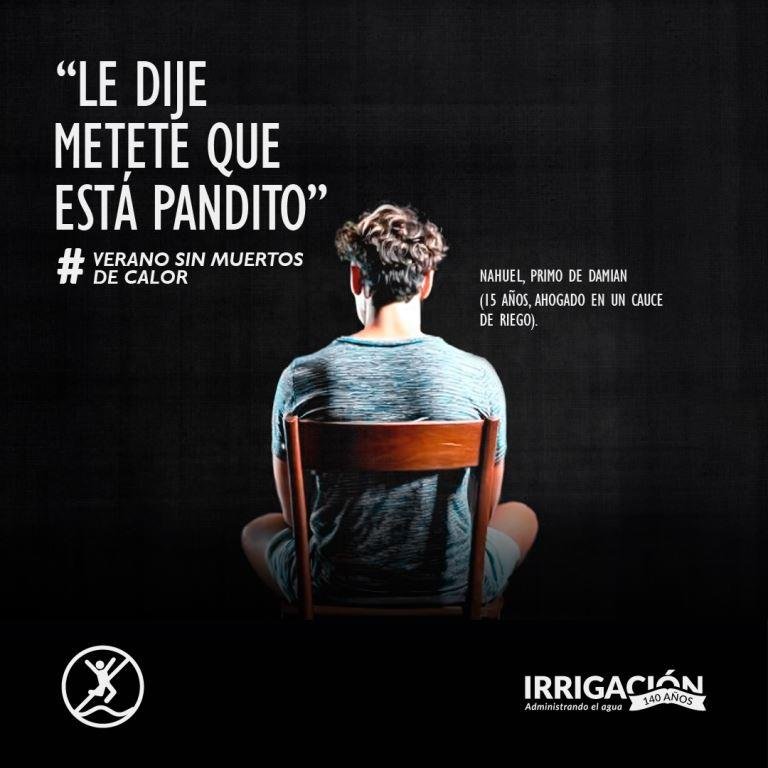 Irrigación lanzó otra edición de su campaña “Verano sin muertos de calor”