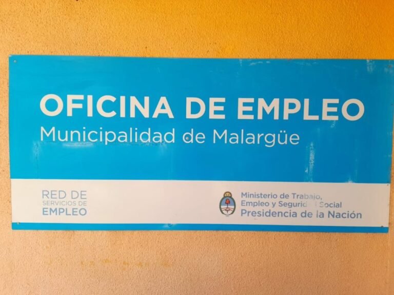 Programa Enlace fortalece inserción laboral en Malargüe