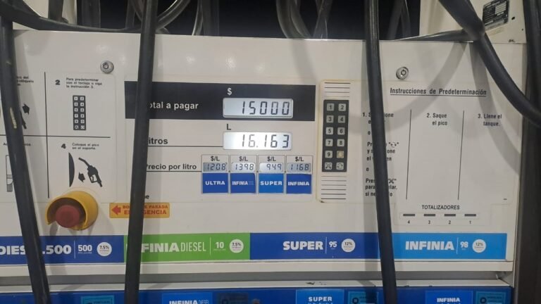 Nuevo aumento en los combustibles y caída en las ventas