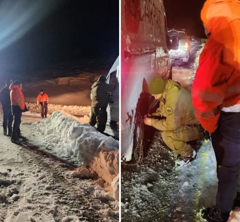 Argentinos fueron rescatados en el Pehuenche por Carabineros