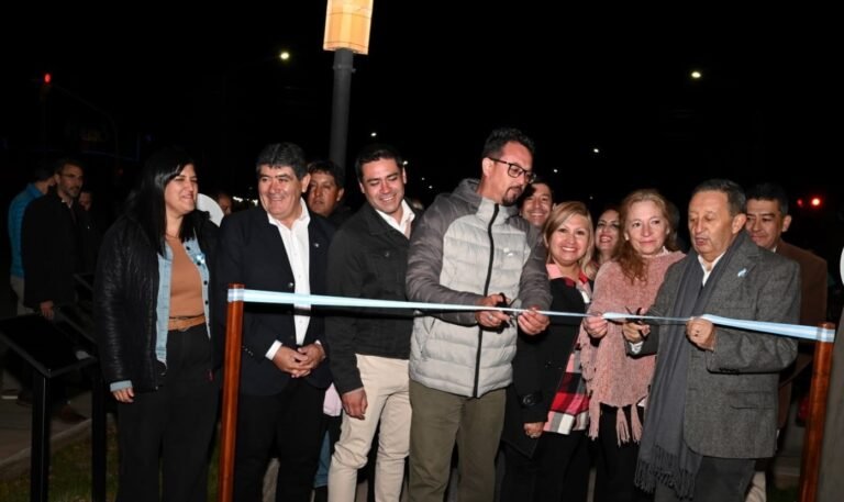 Se reinauguró boulevard de Av. Rufino Ortega