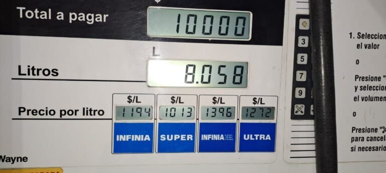 Desde hoy rige un nuevo aumento de combustibles en YPF