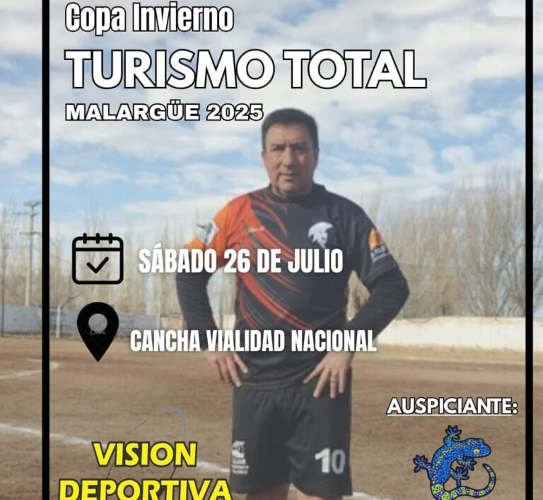 Se jugará cuadrangular de fútbol denominado Copa Turismo Total de Invierno