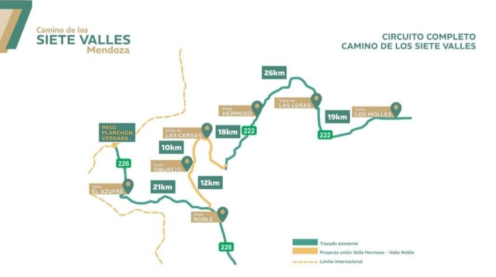 siete valles mapa
