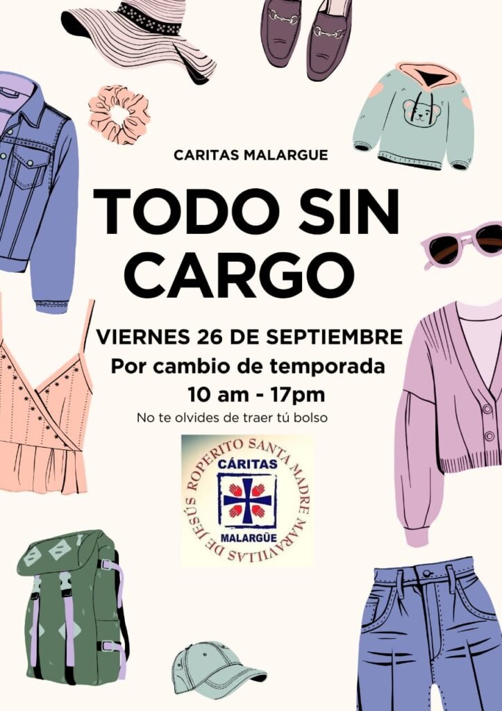 Cáritas Malargüe organiza hoy entrega gratuita de ropa por cambio de temporada 5 WhatsApp Image 2025 09 25 at 7.16.50 AM