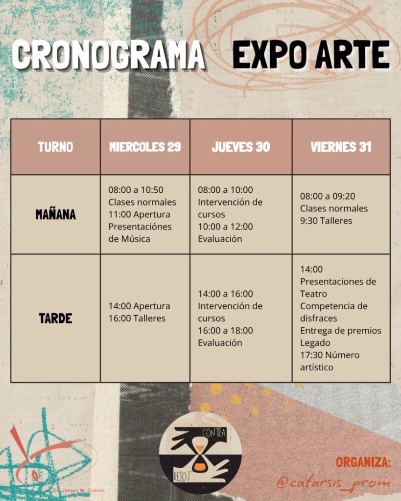 La Escuela James W. Cronin vive su Expo Arte 2025 “Contra Reloj”: un homenaje al arte mendocino y al trabajo hecho con el corazón 8 Imagen de WhatsApp 2025 10 20 a las 20.33.37 65d5fdb2