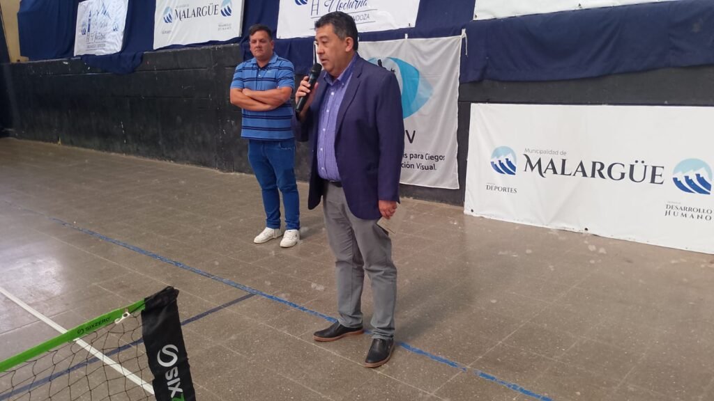 Por tercer año Malargüe es sede del Torneo Nacional de Tenis para Ciegos, Categoría B1. 8 WhatsApp Image 2025 10 23 at 4.50.23 PM