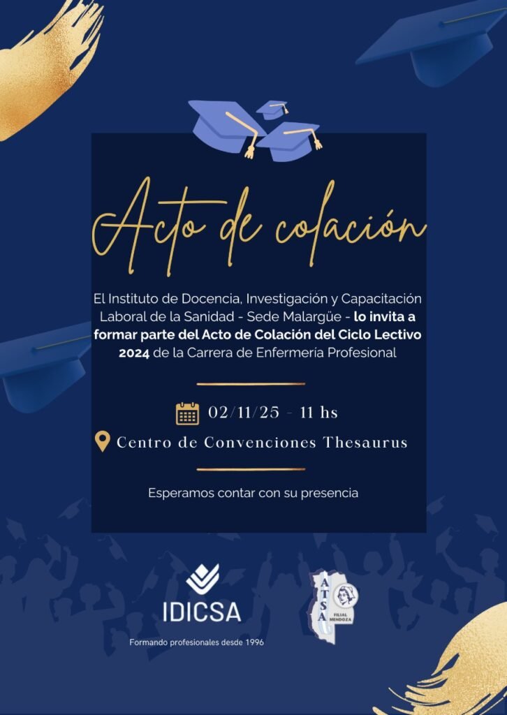 Nuevos enfermeros reciben su título en el acto de colación del IDICSA Malargüe. 5 WhatsApp Image 2025 10 31 at 6.34.12 PM