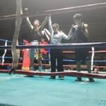 En la última pelea de la noche ganó el malargüino Jeremías López.